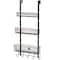 NEX™ Brown Over The Door Hanging Organizer Rack
